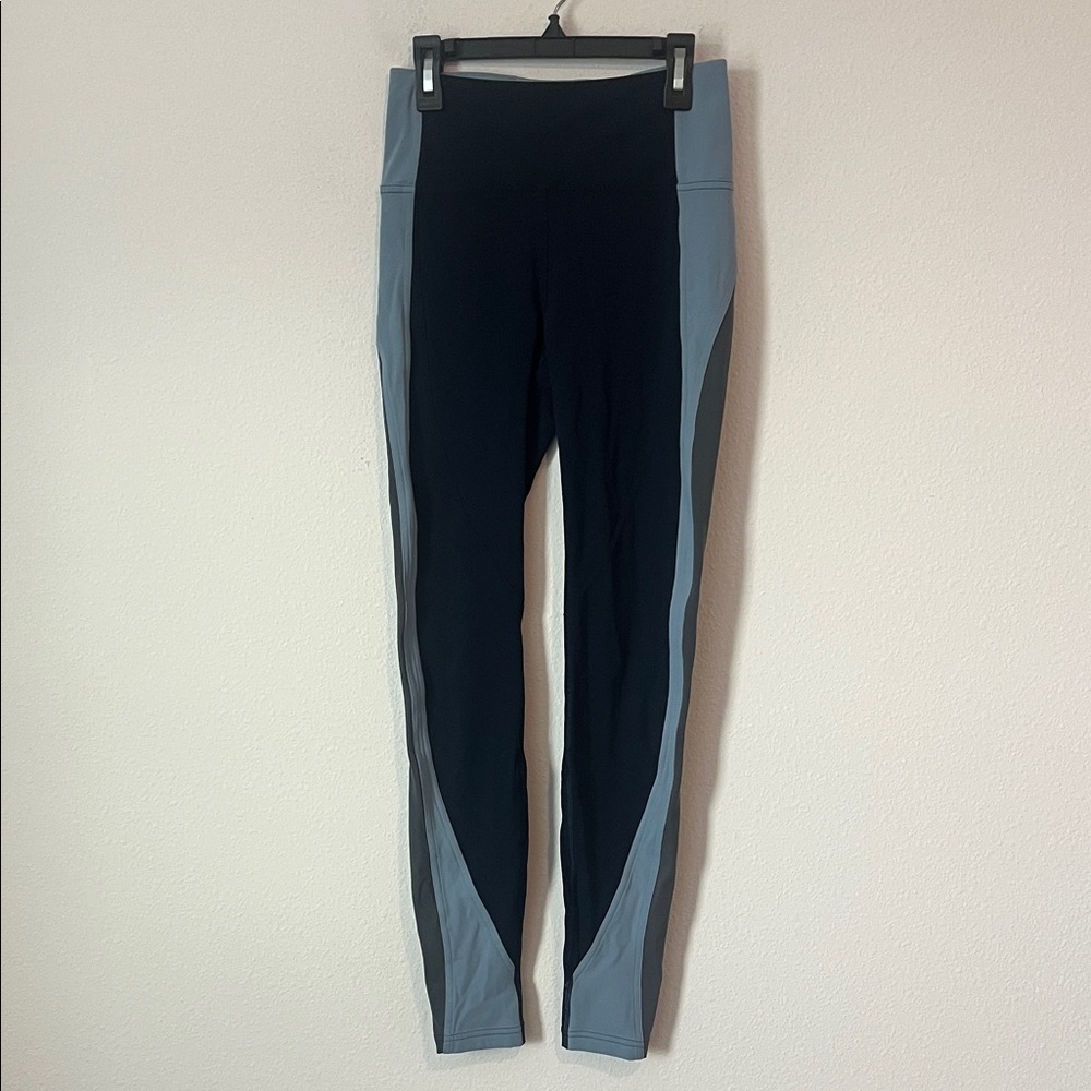 LULULEMON Blue Get Going Train Tights Leggings - Picture 2 of 6